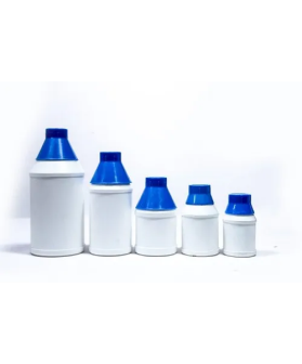 AK-shaped HDPE plastic bottle