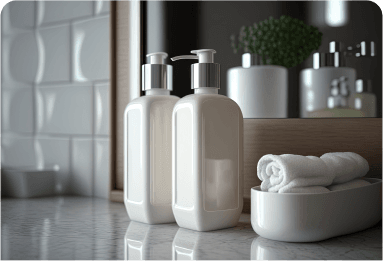 Plastic bottles, milk jugs and industrial drums