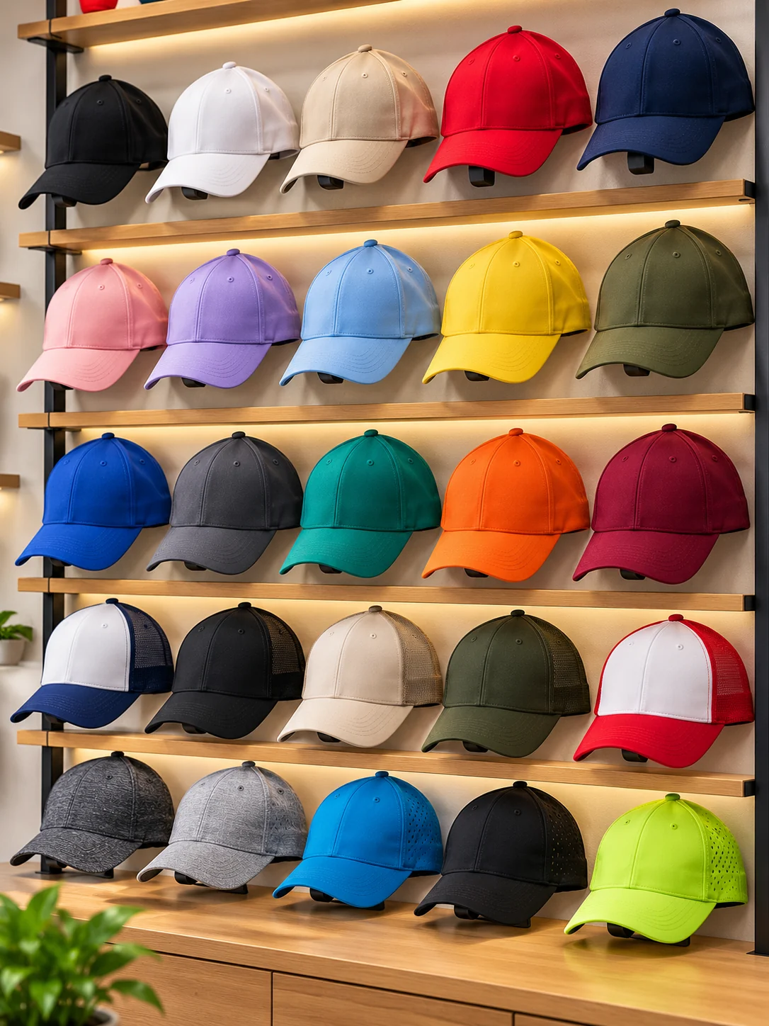 Caps supplied by N&T E-commerce
