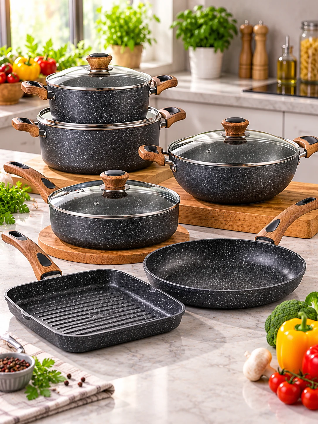Forged Non Stick Cookware supplied by N&T E-commerce