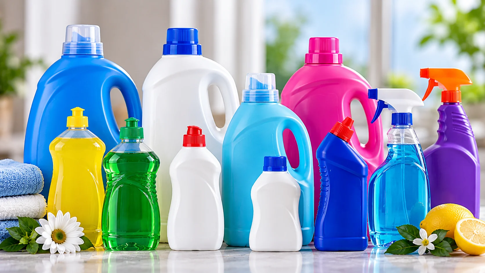 Household Cleaner Bottles supplied by N&T E-commerce