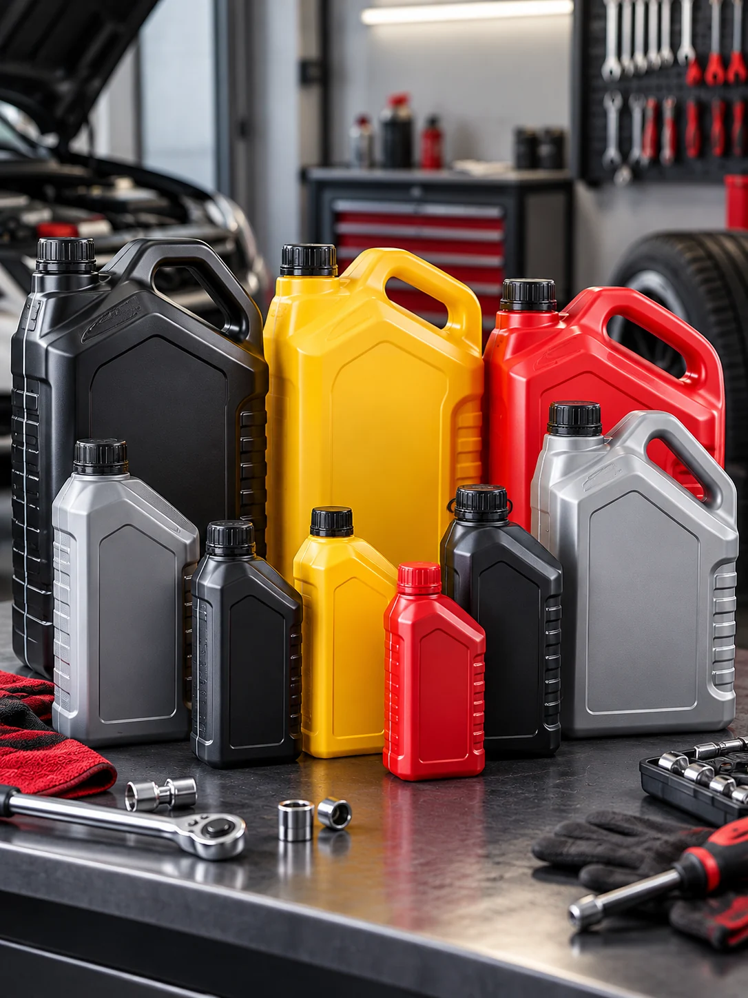 Motor Oil Bottles supplied by N&T E-commerce