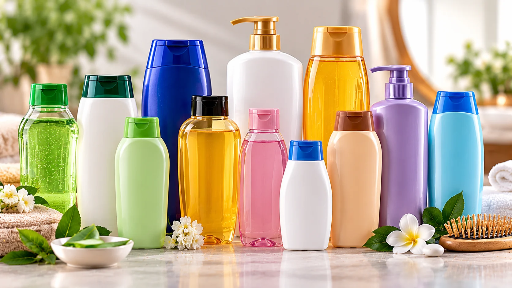 Shampoo and Conditioner Bottles supplied by N&T E-commerce
