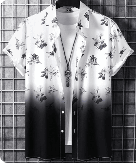 Shirts in different colours and patterns