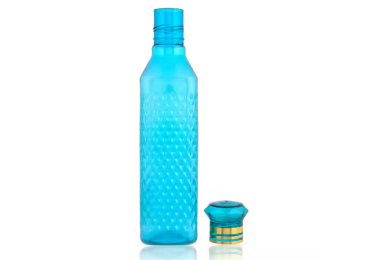 Plastic water bottles in different sizes