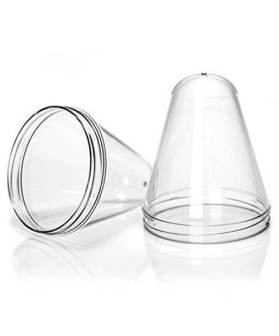 Wide-mouth PET preforms for food jars