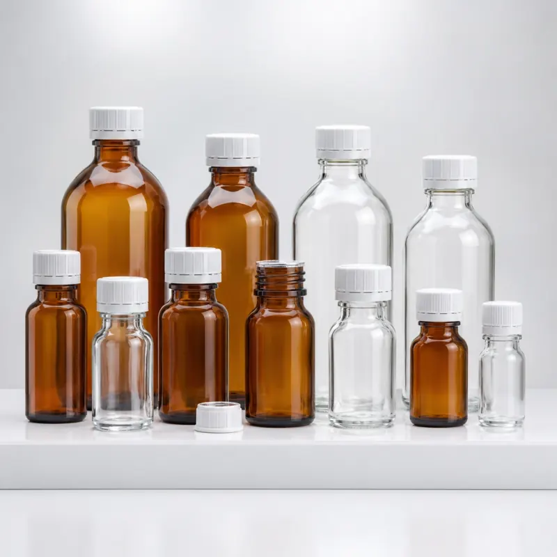 Medicine glass bottles for tablets liquids and healthcare packaging in Tonga