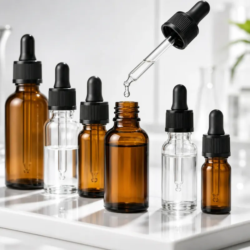 Pharmaceutical dropper glass bottles for eye drops oils and liquid medicines in Tonga