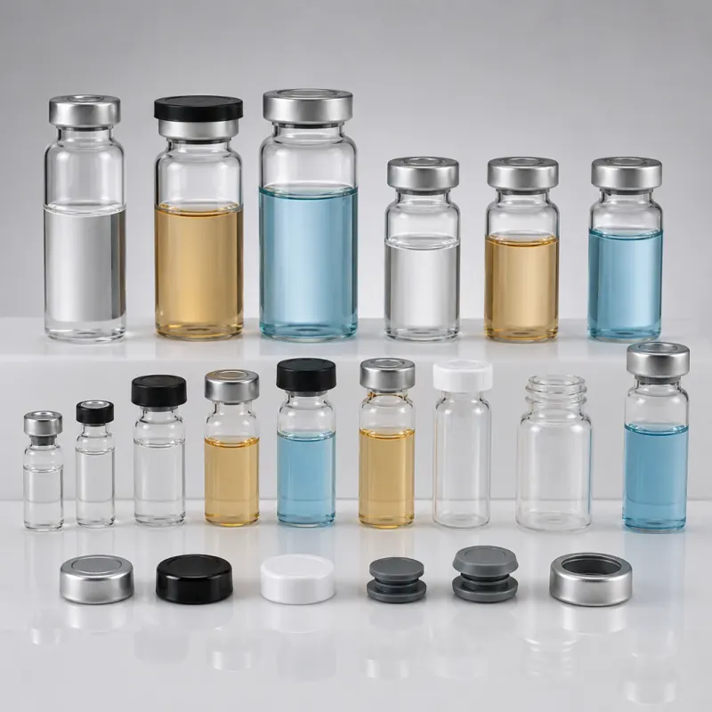 Glass Vials for Eldoret, Kenya Clear pharmaceutical glass vials with caps for medicines, laboratory samples and injectable products in Eldoret, Kenya