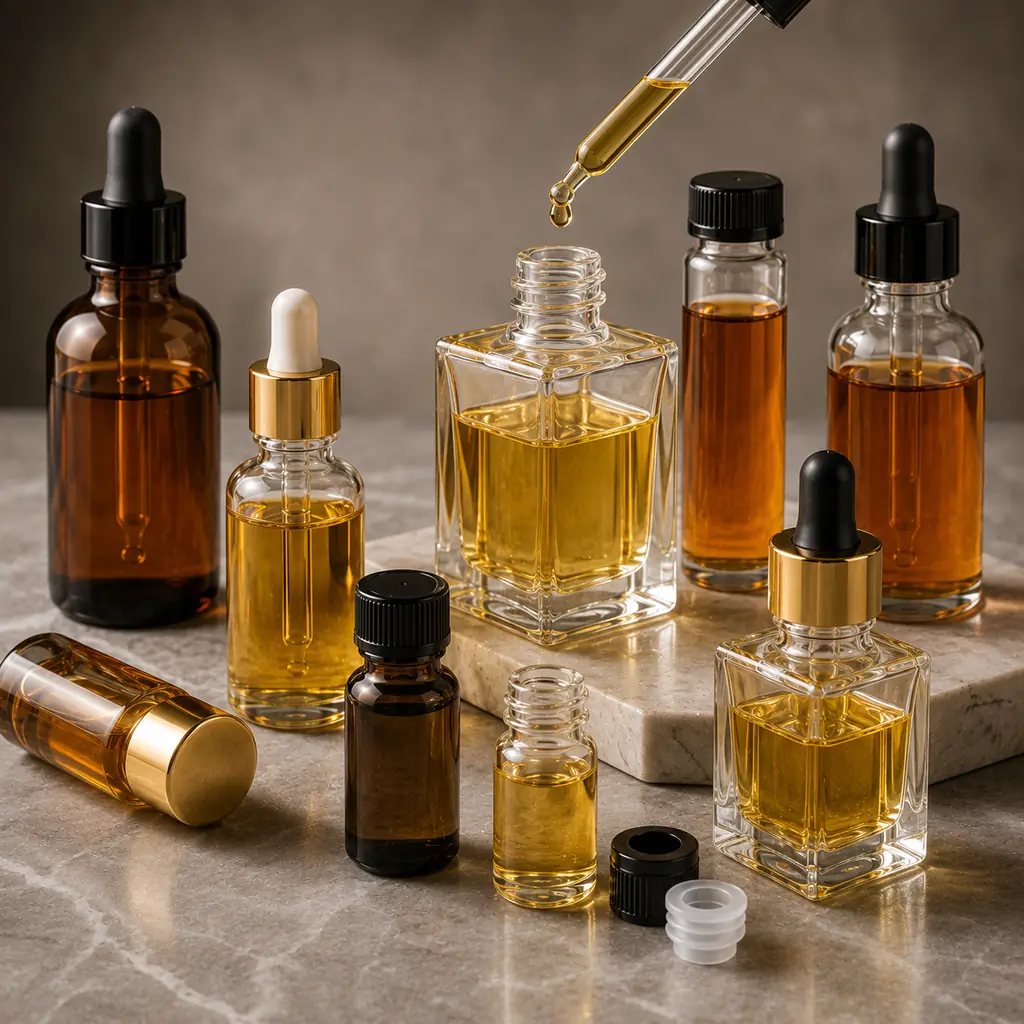 Perfume oil bottles for essential oils attars and concentrated fragrances in Algeria