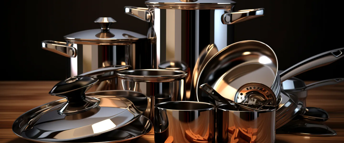 N&T E-commerce cookware hero image