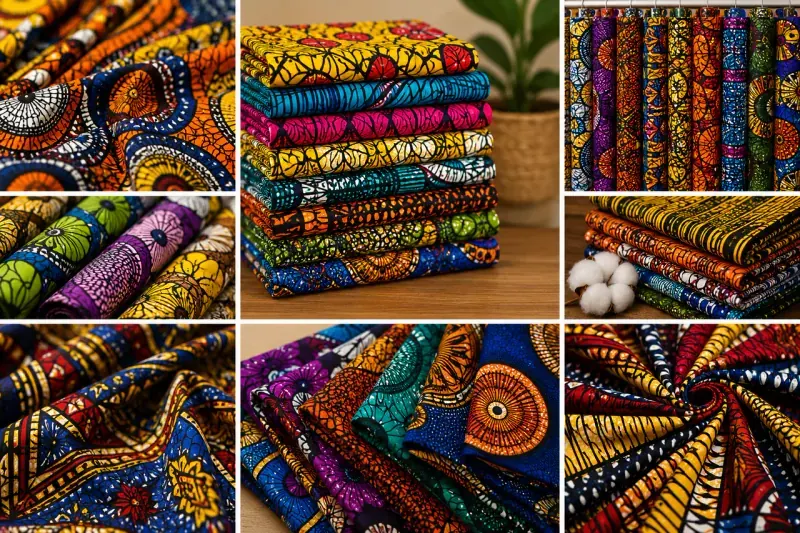 Ankara Print Cotton Fabric Wholesaler and Exporter