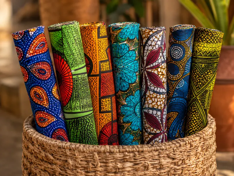Tribal Print Cotton Fabric for Fashion Brands