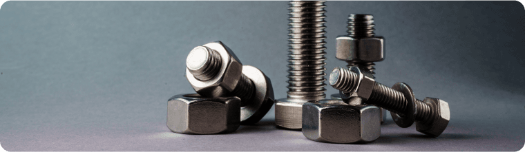 Fasteners including nails, bolts and screws exported by N&T E-commerce
