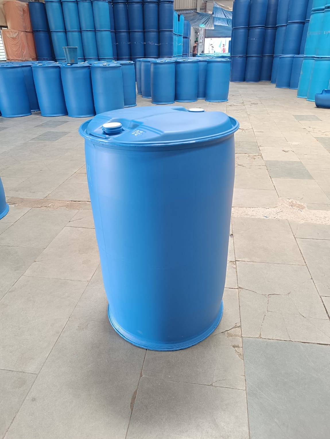 210 Litre HDPE Barrel manufactured, supplied and exported by N&T E-commerce
