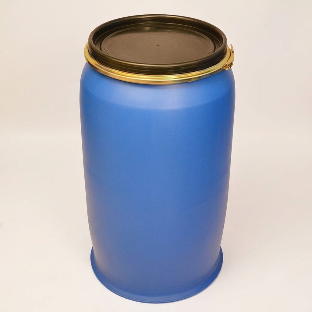235 Litre HDPE Barrel manufactured, supplied and exported by N&T E-commerce