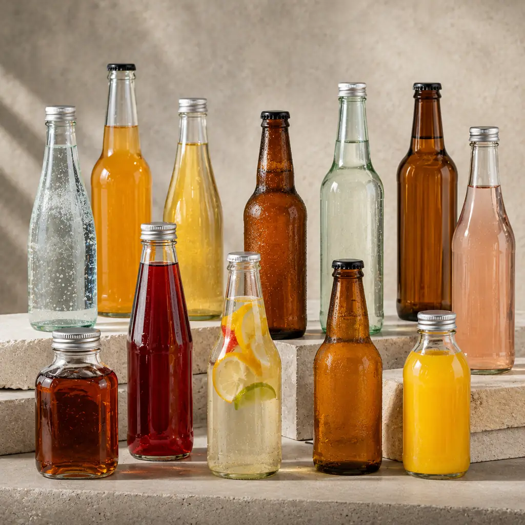 Glass dressing bottles for salad dressings, marinades and liquid condiments in Namibia