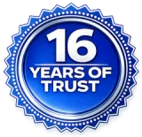16 years of business experience